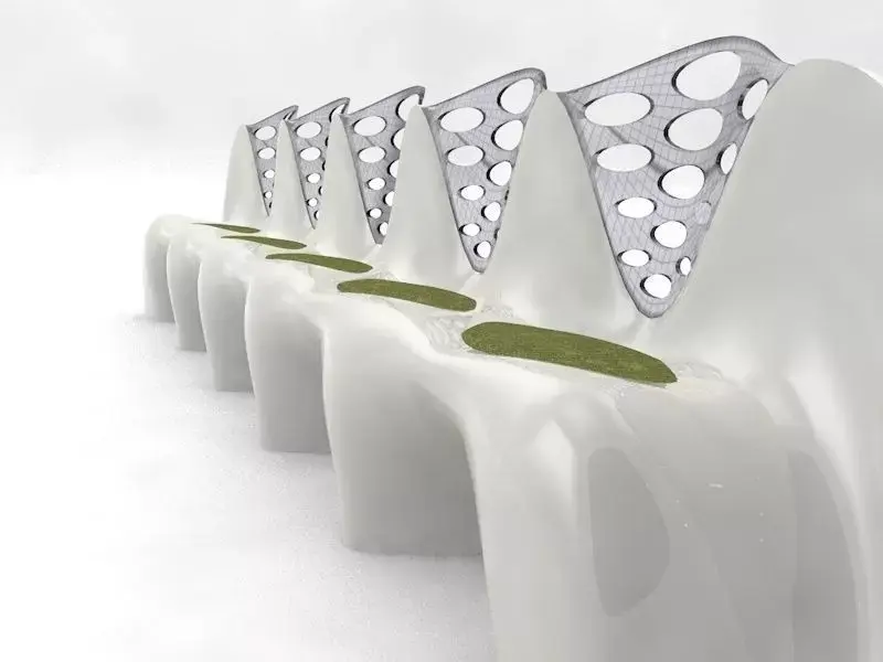 bench design of 3D model purchase