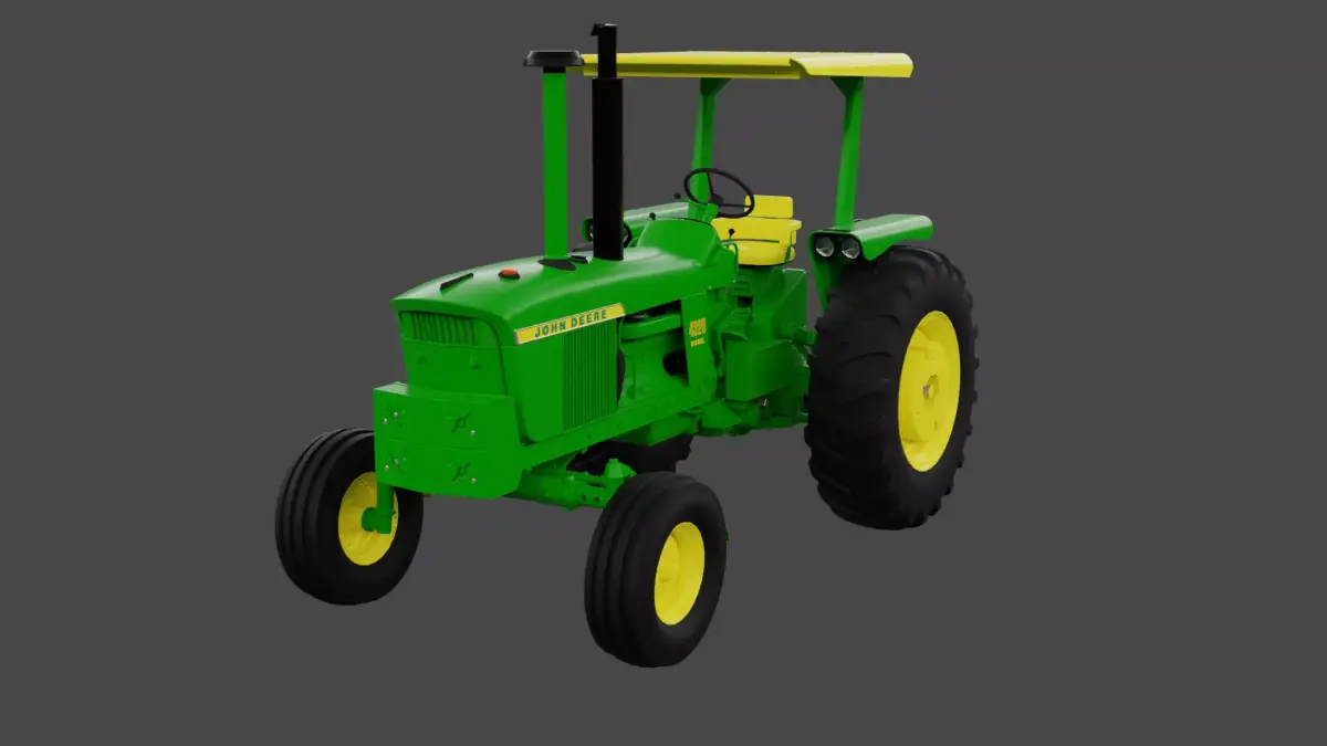 John Deere 4320 3D model