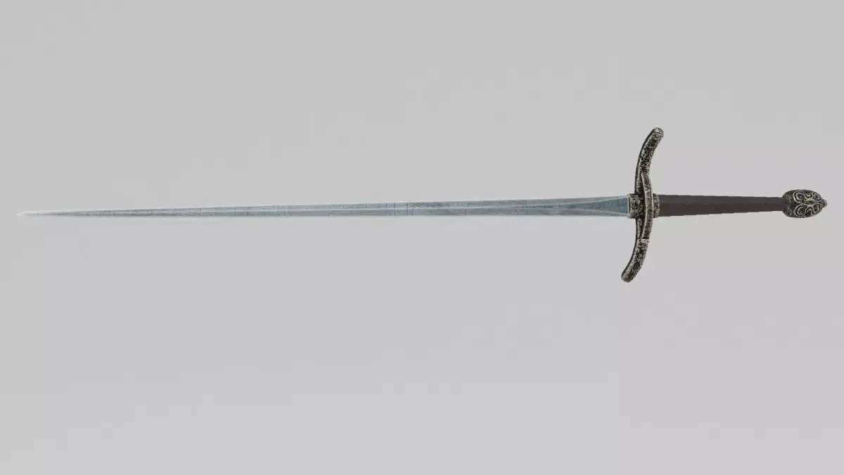 Aria Stark Sword From Game Of Thrones 3D model