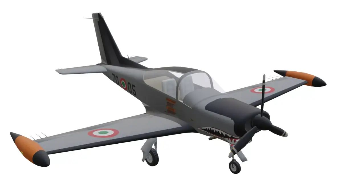SIAI Marchetti SF260 Low-poly 3D model