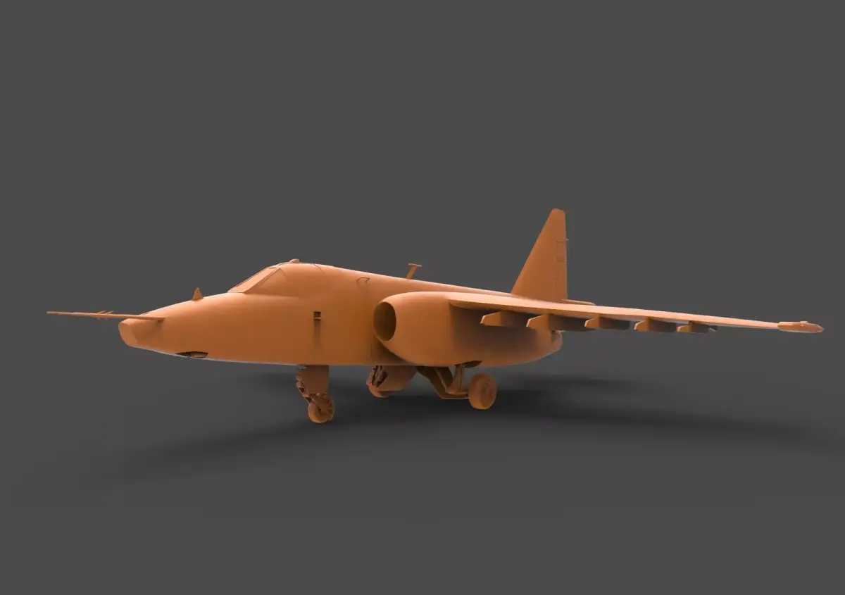 Frogfoot su25 3D print model