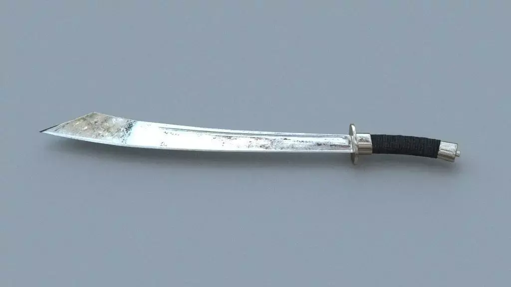 Chinese Sword  3D model