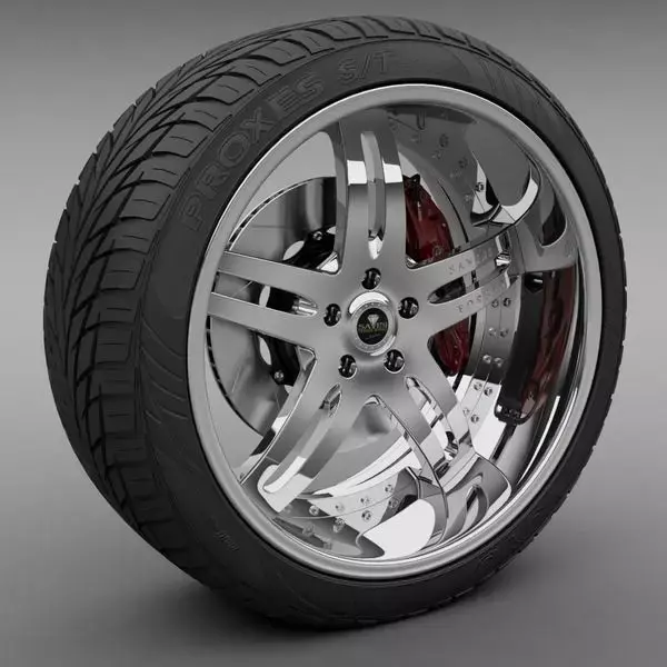 Savini Forged SV-1S Wheel 3D model