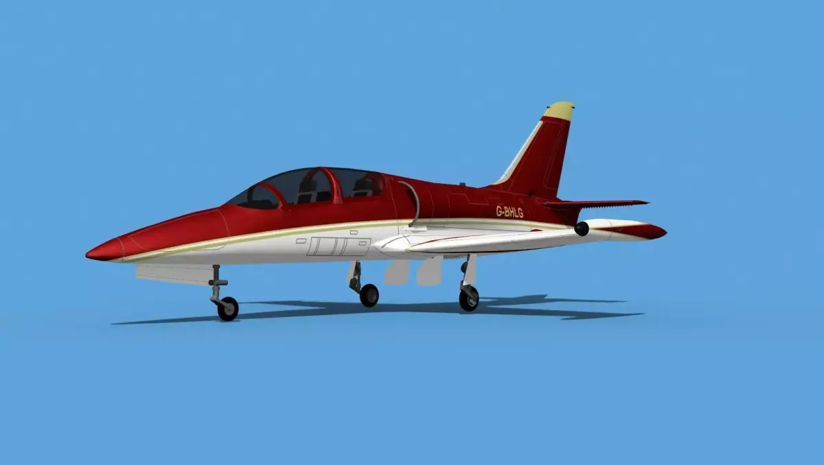 Aero Vodochody L-39C Albatross V23 3D model