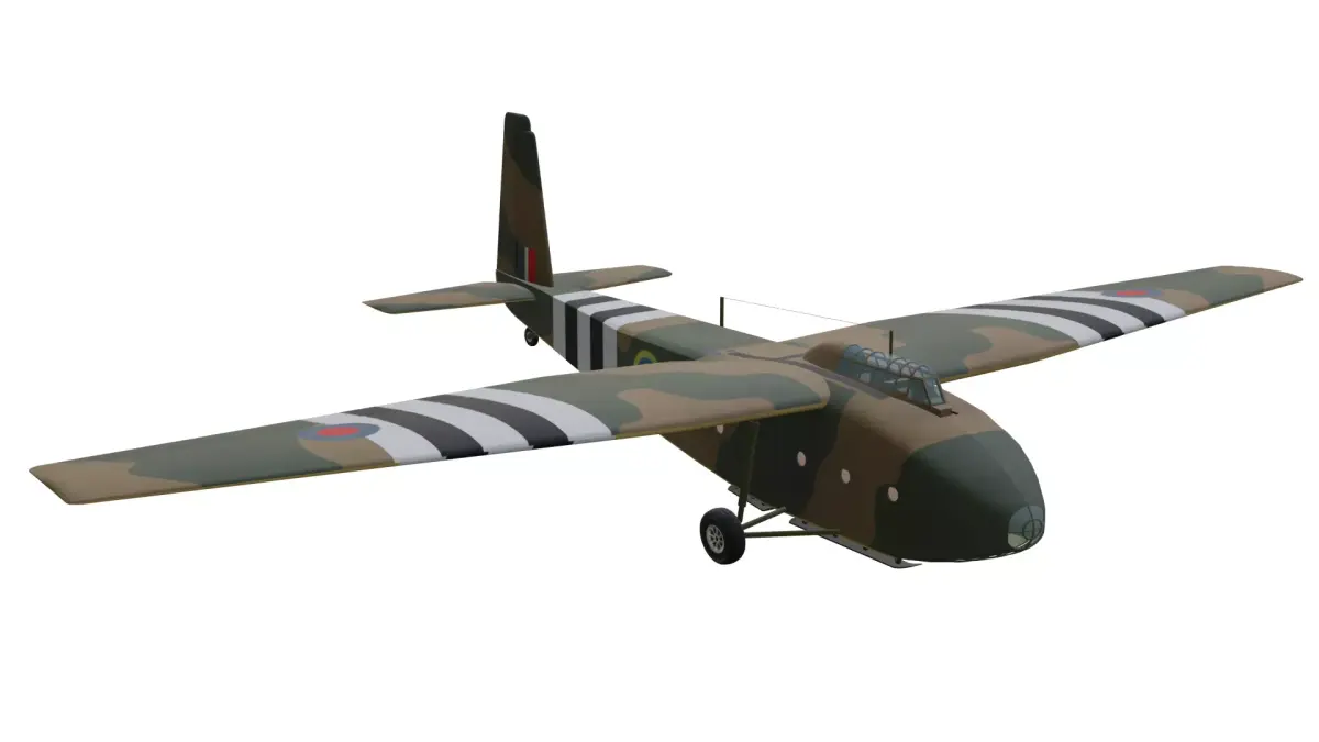 GAL 49 Hamilcar Low-poly 3D model purchase