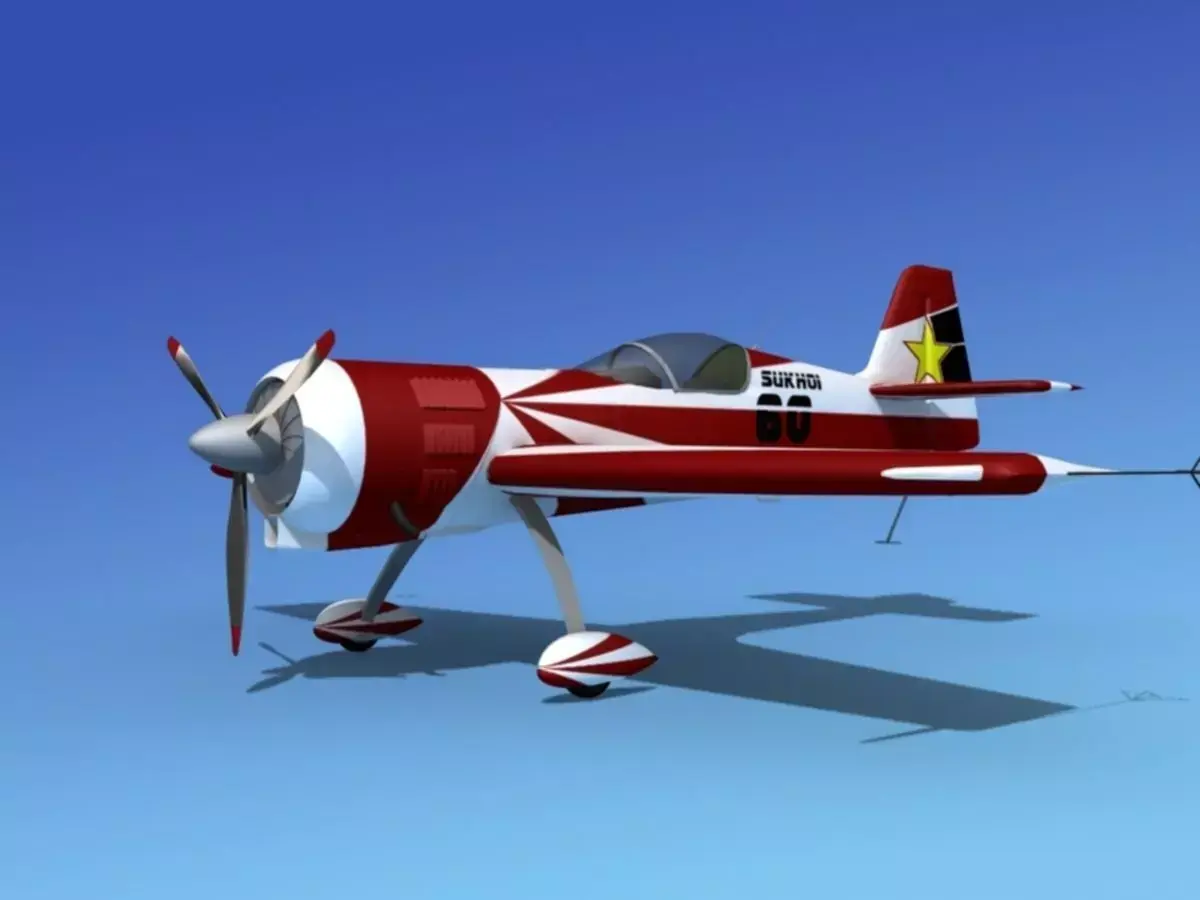 Sukhoi SU-26 Aerobat V12 3D model