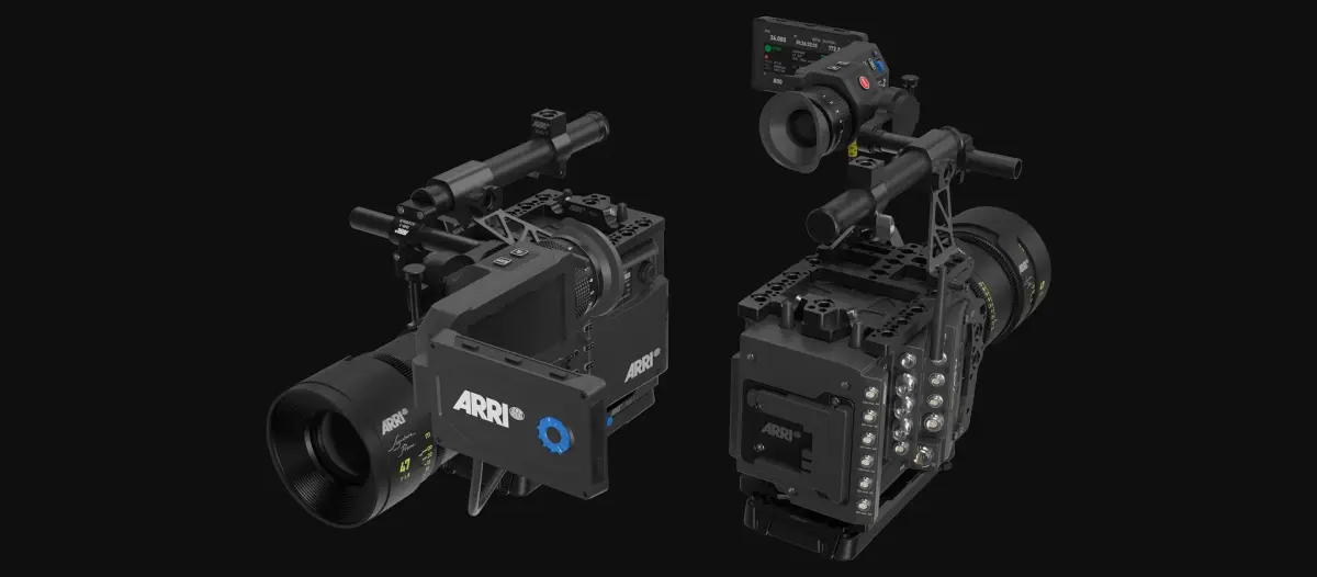 ARRI ALEXA 35 with Lightweight Set Accessories 3D model