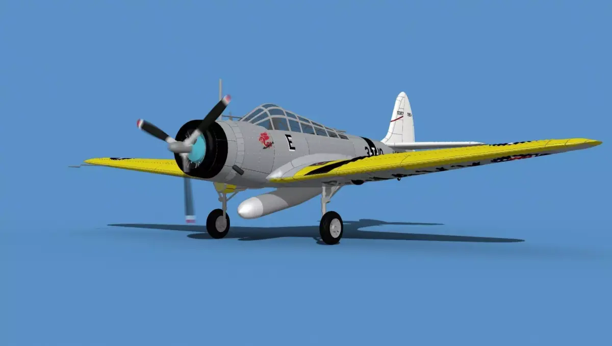 Douglas TBD-1 Devestator V08 3D model