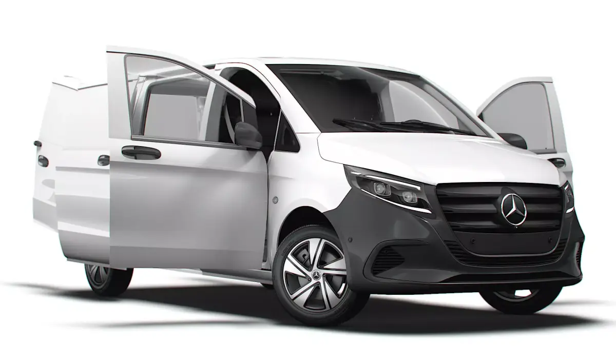Mercedes Benz Vito L1 HQ Interior 2024 3D model