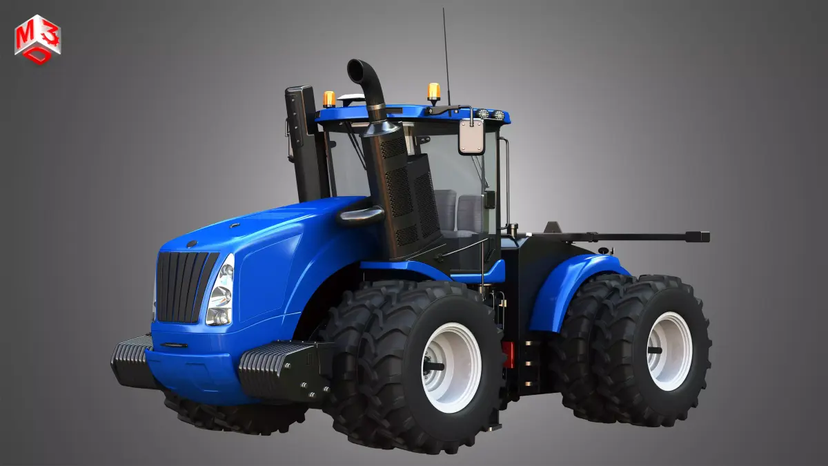 NH - T9 Articulated Tractor 3D model