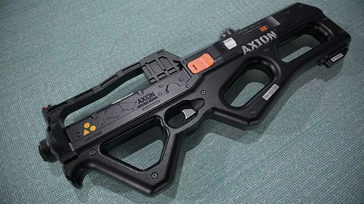 Gun-Sci-Fi-Axion Low-poly 3D model