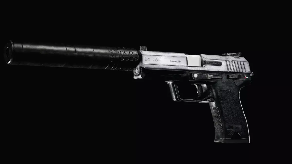 Pistol  USP Silenced Handgun  3D model