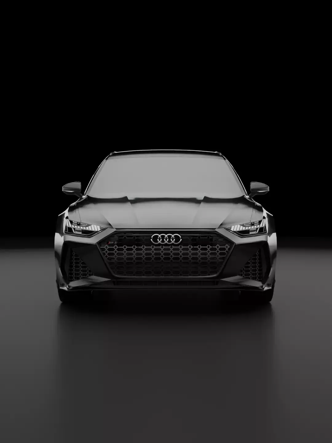 Audi RS6 Avant C8 Detailed 3D Model 3D model