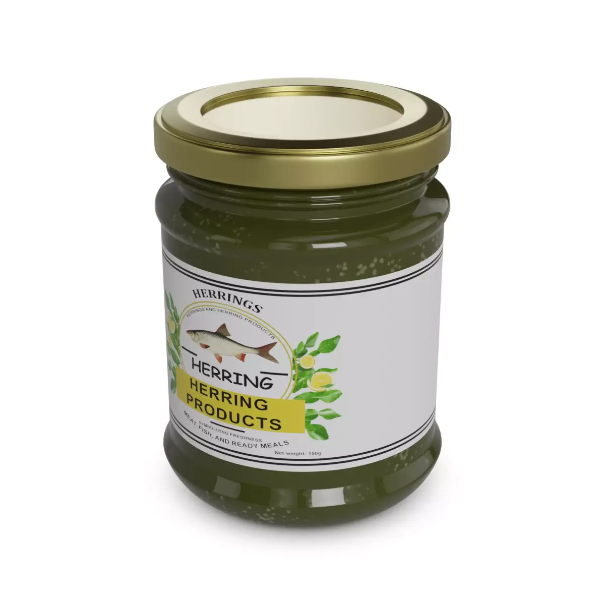 Herrings and herring products Herring Pt 3D model