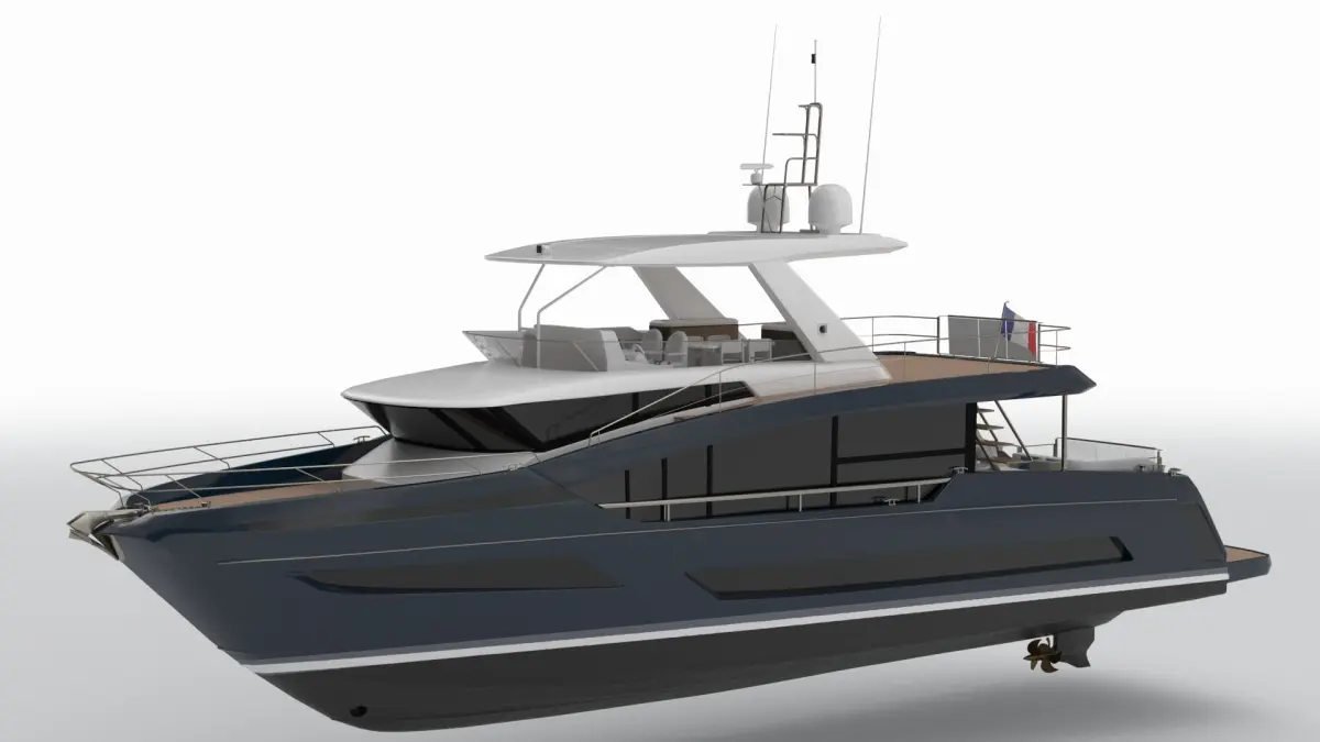 Amelie Yacht Dynamic Simulation 3D model