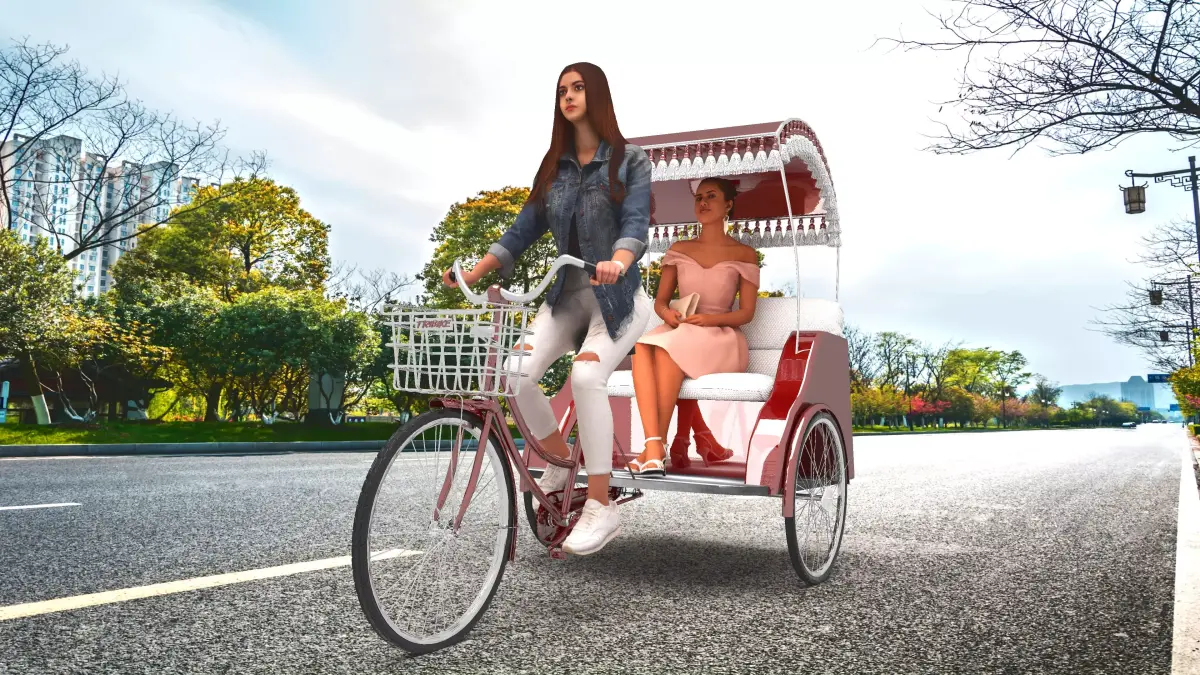 Bike Tour 4K 3D model