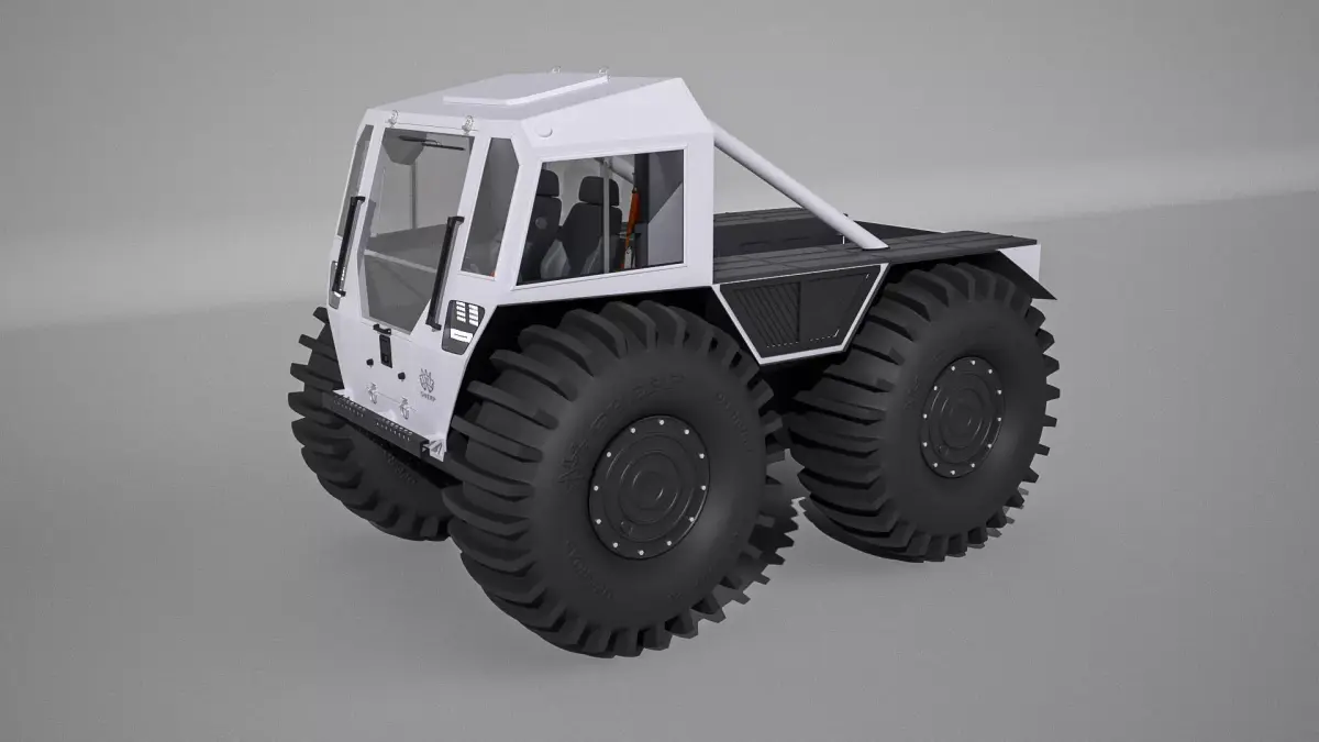 Sherp N 1200 Pickup Concept 3D model