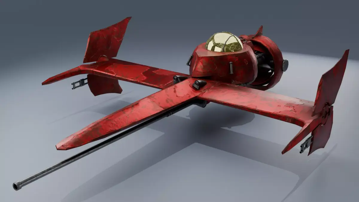Swordfish Low-poly 3D model