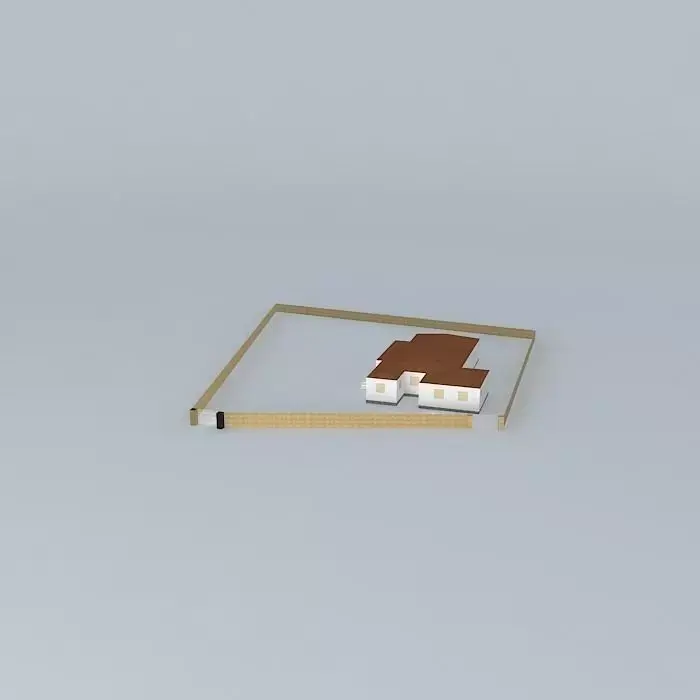 Municipal residence valid from Holy Christ of Calvary CARE To... Free 3D model
