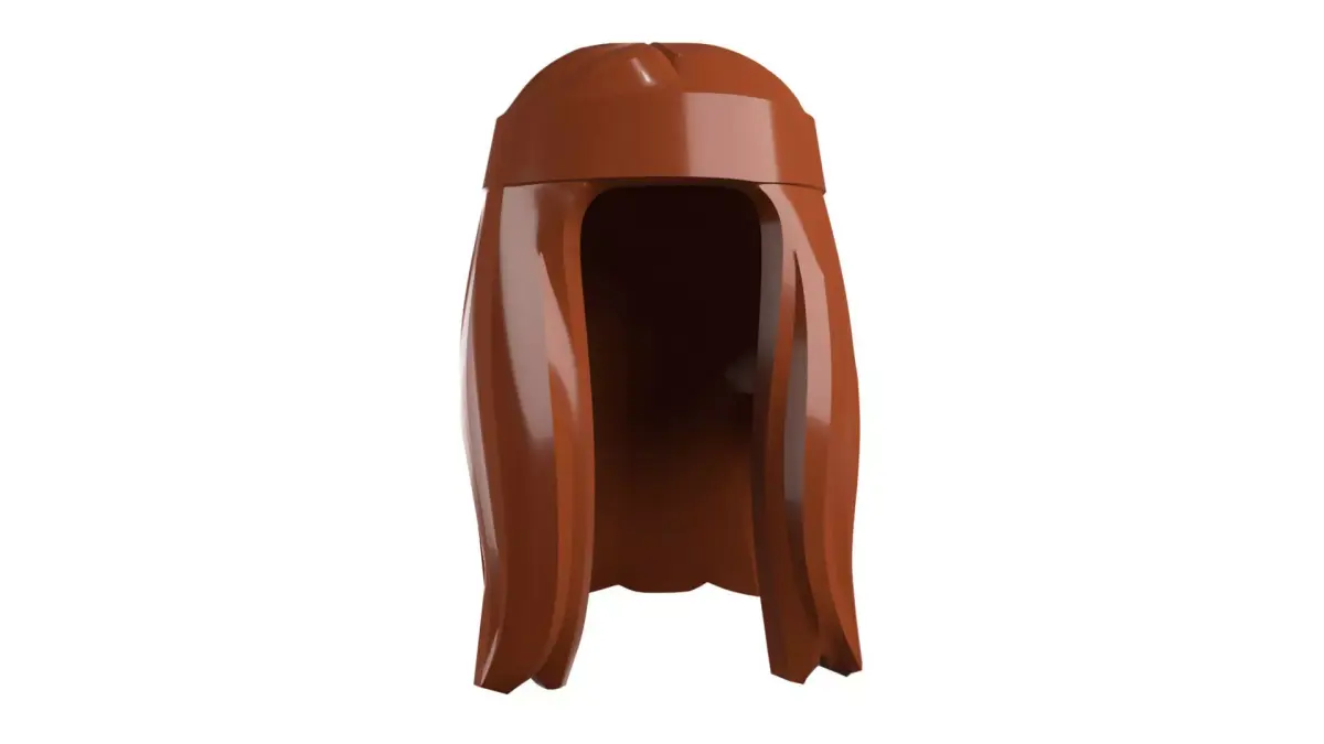 Custom3Dprint Minifigure Accessory - Minifigure Hair S2 - 018 3D print model
