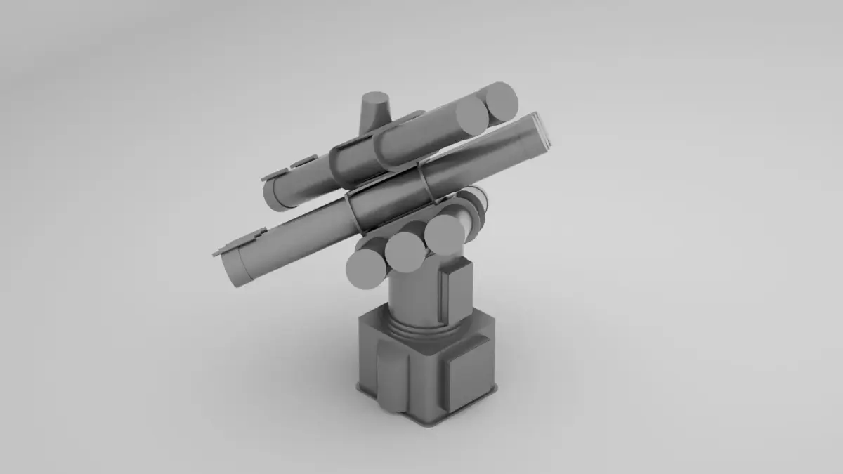 Corvus Chaff Launcher CCL  3D model