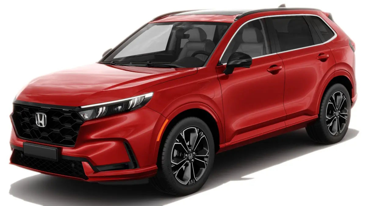 Honda CR-V 2023 with interior 3D model