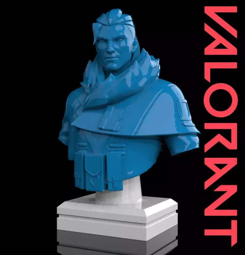 Sova Bust from Valorant 3D print ready 3D print model