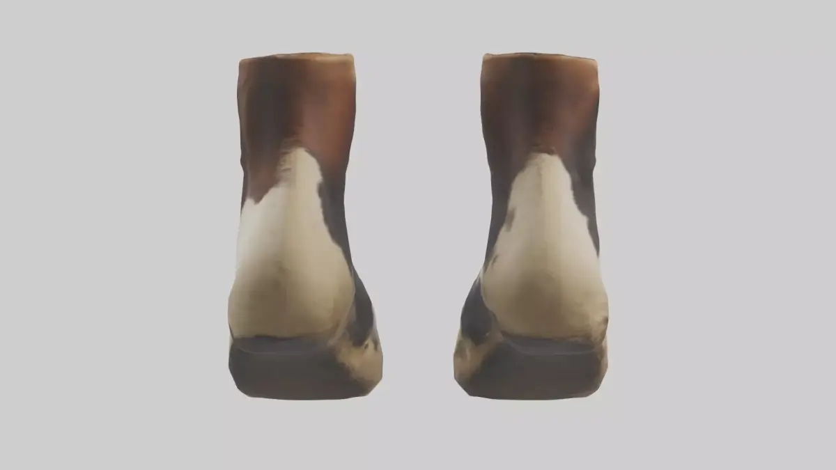 Cow Hooves Model 3D model