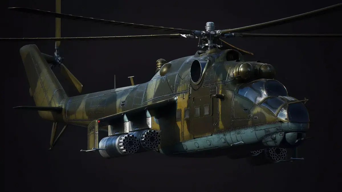 Helicopter - Source Files Attached 8K Unreal Engine  Low-poly 3D model