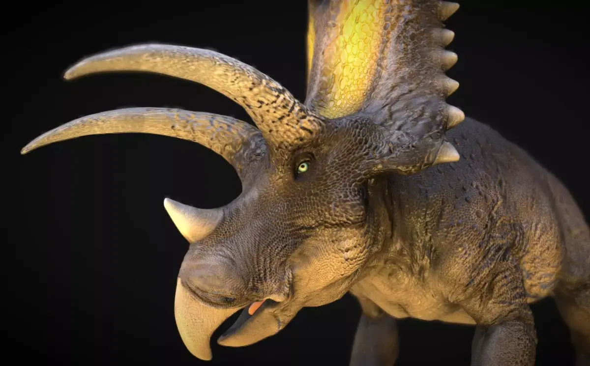 Pentaceratops Low-poly 3D model