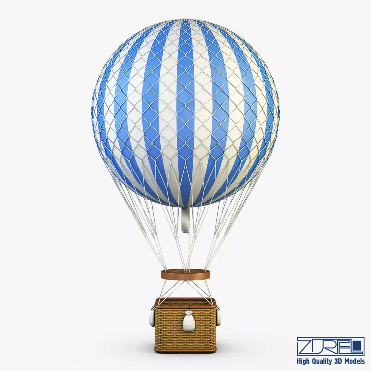 Hot Air Balloon 2 3D model