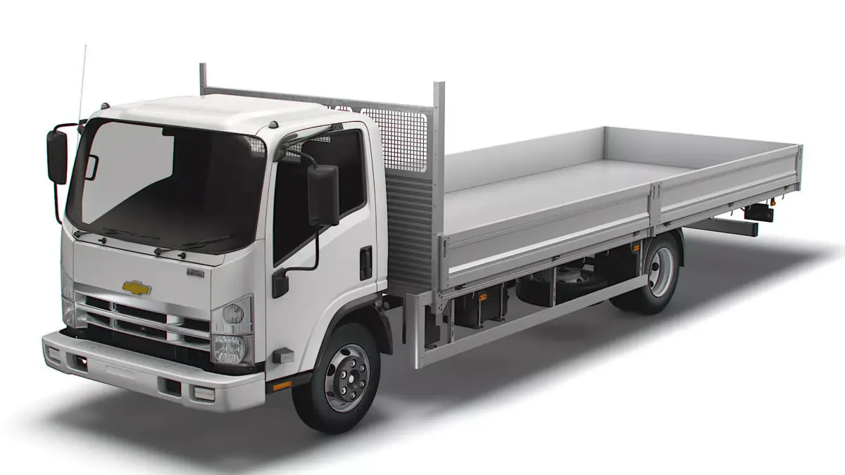Chevrolet W3500 Rigid body truck 2021 3D model