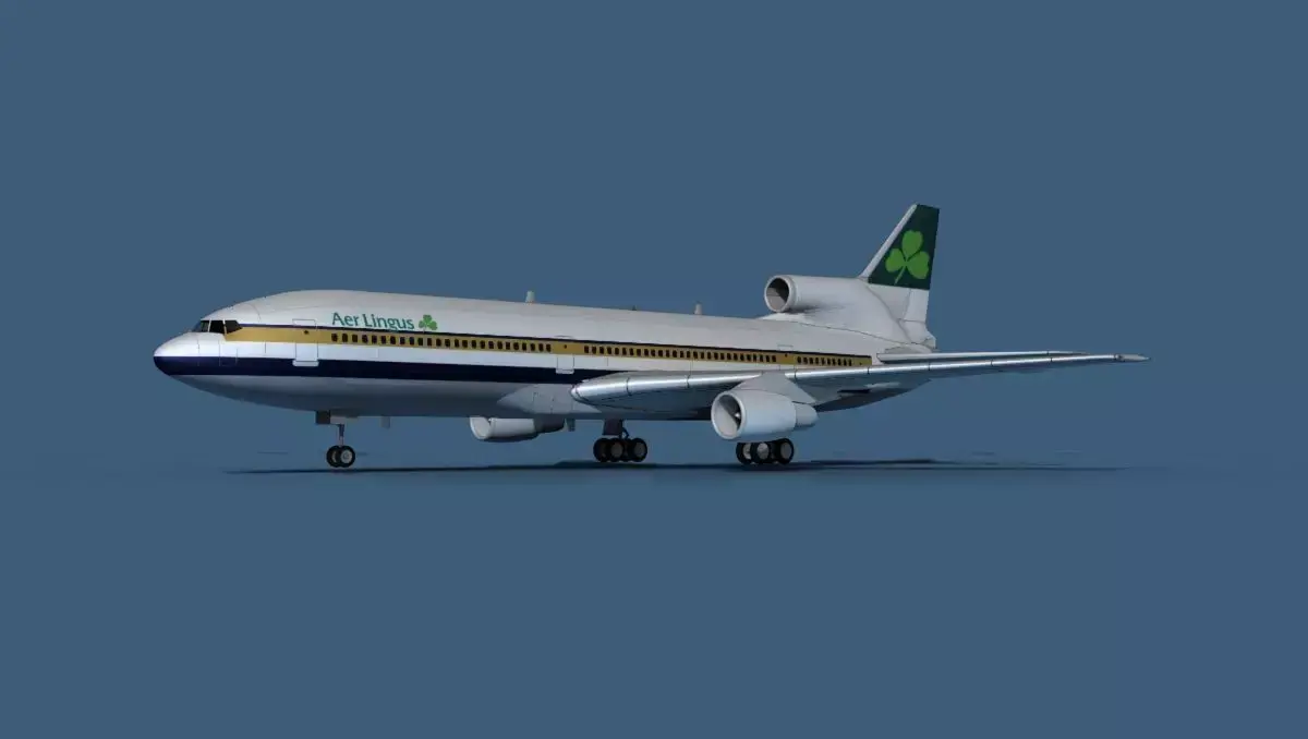 Lockheed L-1011-50 Aer Lingus 2 3D model