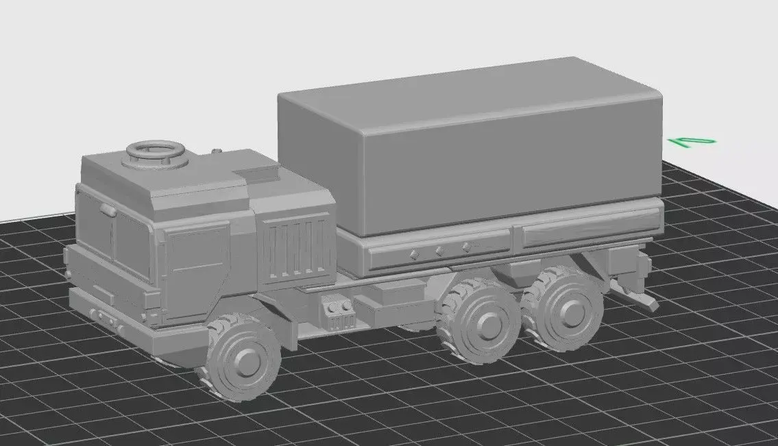 UTF 5to Bundeswehr Lkw Truck 3D print model
