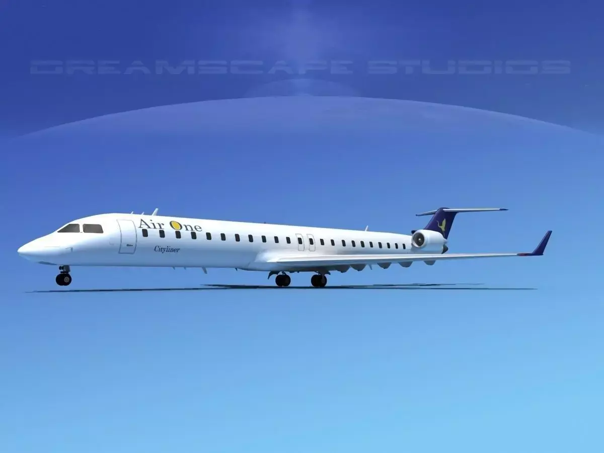 Bombardier CRJ900 Air One 3D model