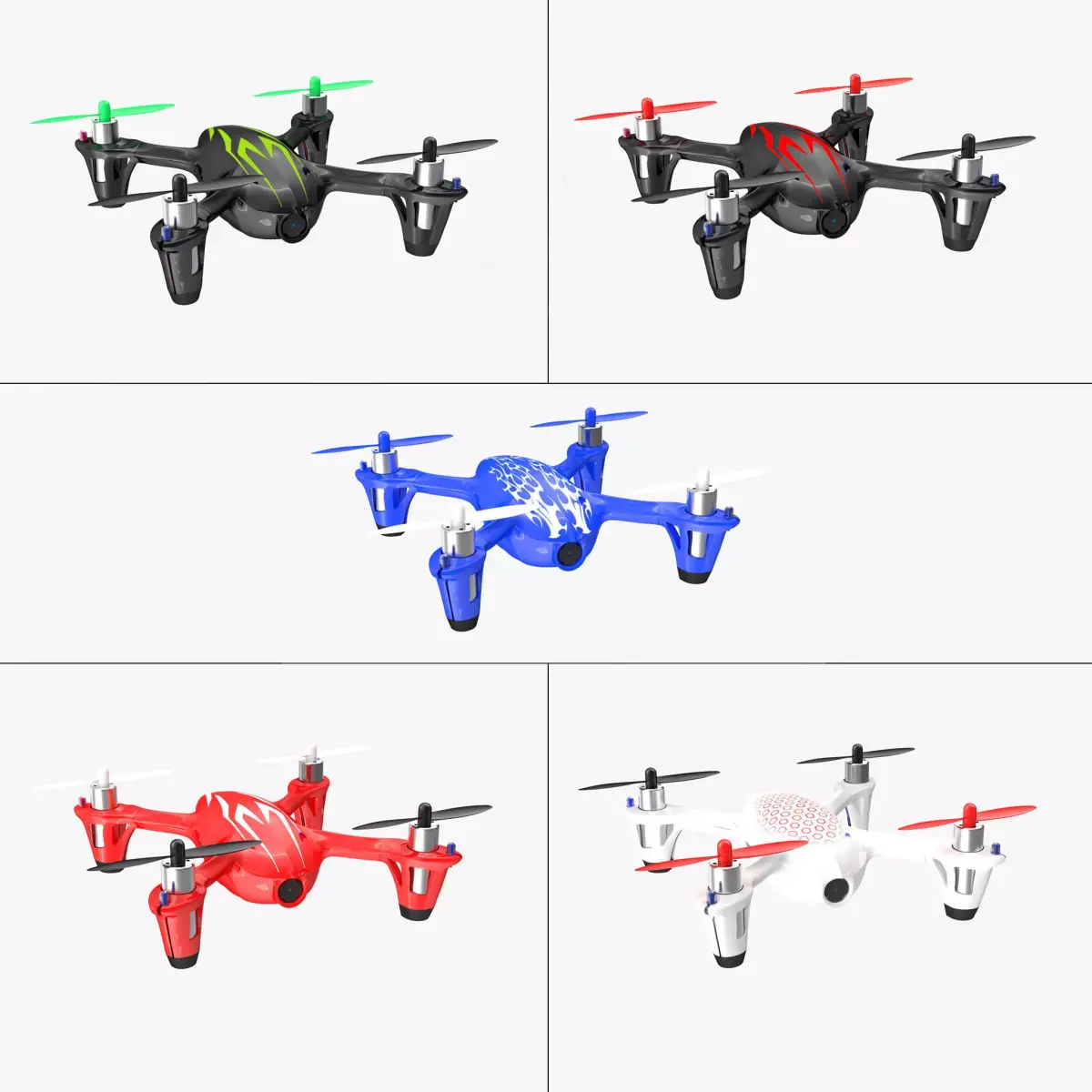 Hubsan X4 H107C Collection 