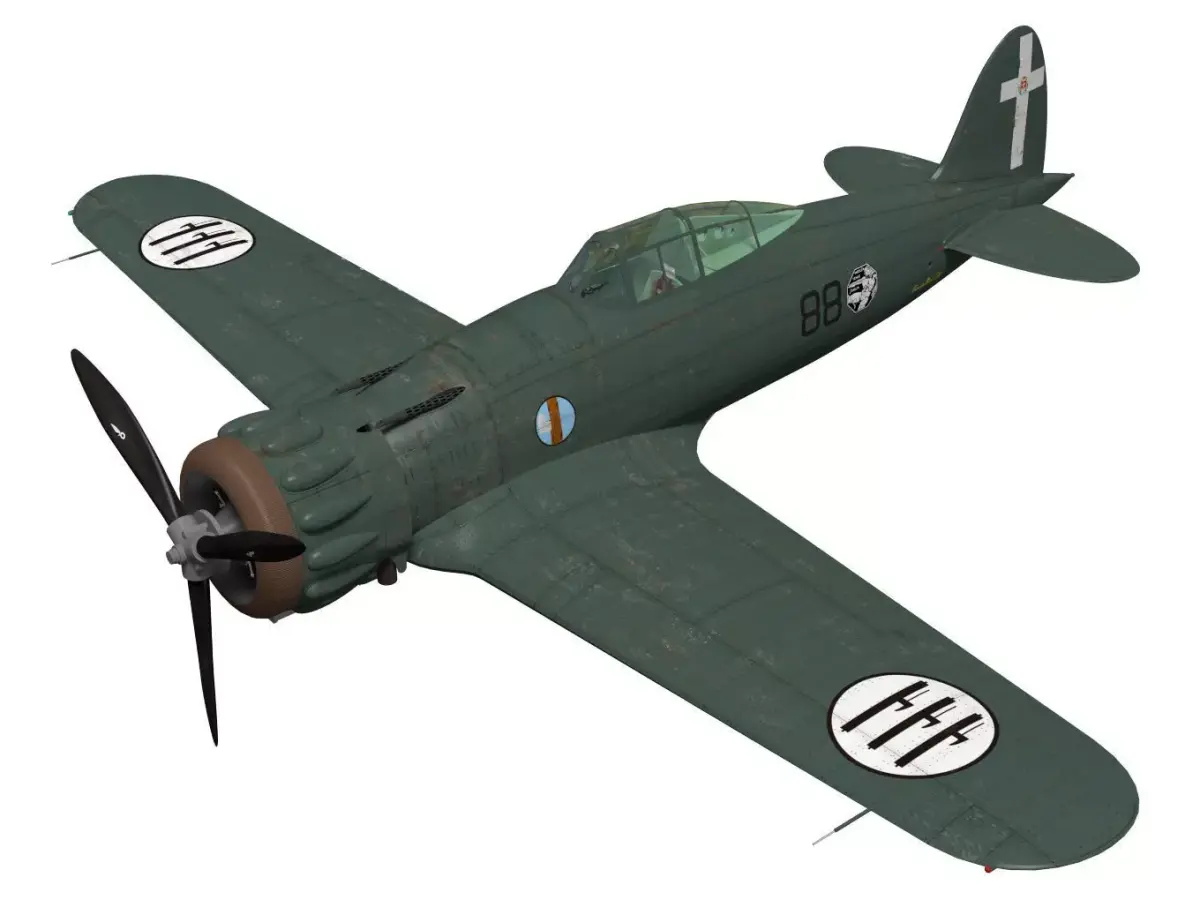 macchi mc200 saetta 3D model order