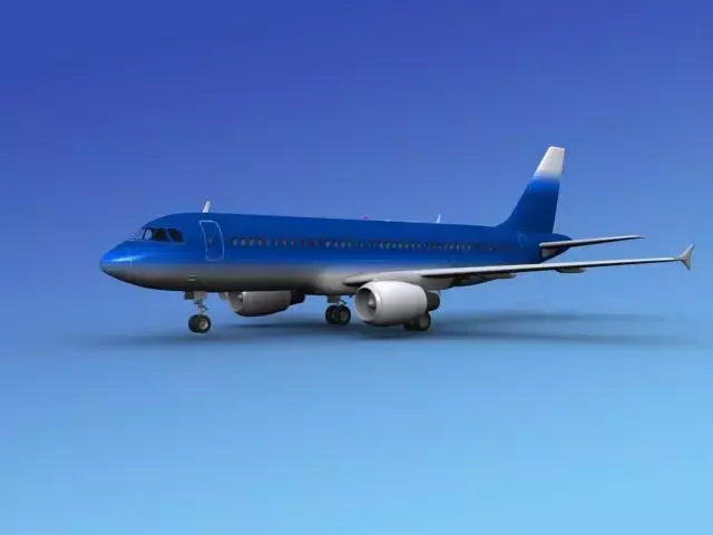 Airbus A320 Corporate 5 3D model