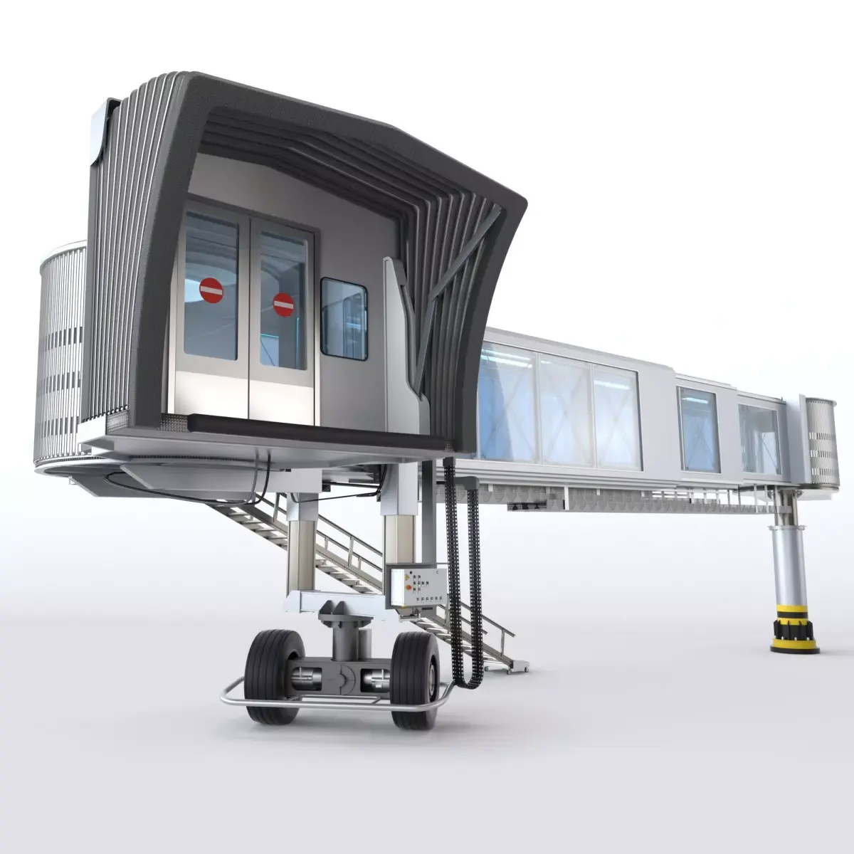 Airport Passenger Bridge Jetway 3D model