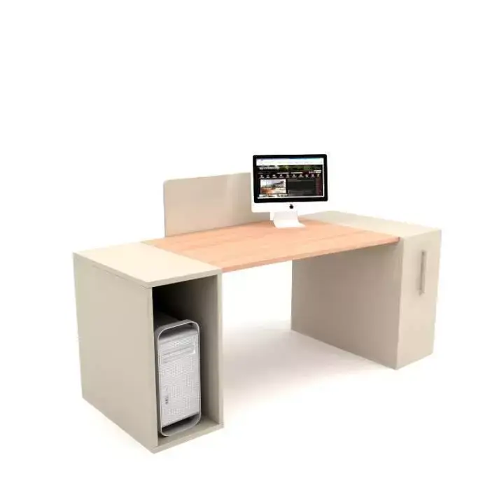 Wooden Offise Desk 3D model