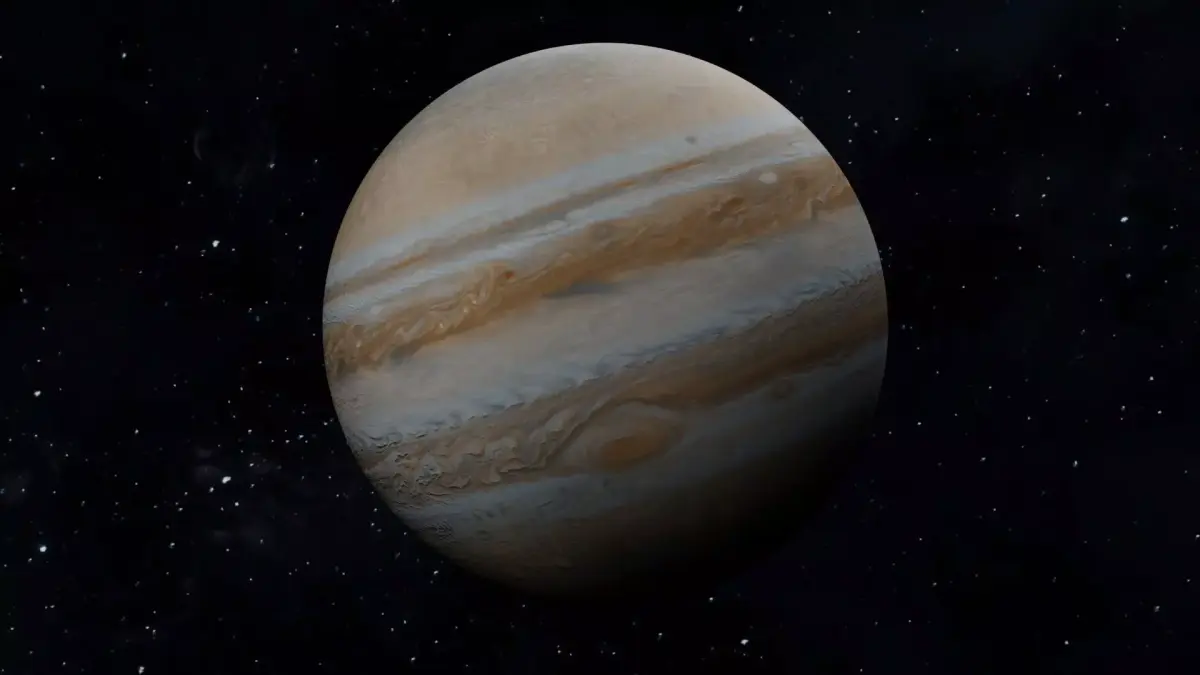 Animated Jupiter planet Free 3D model