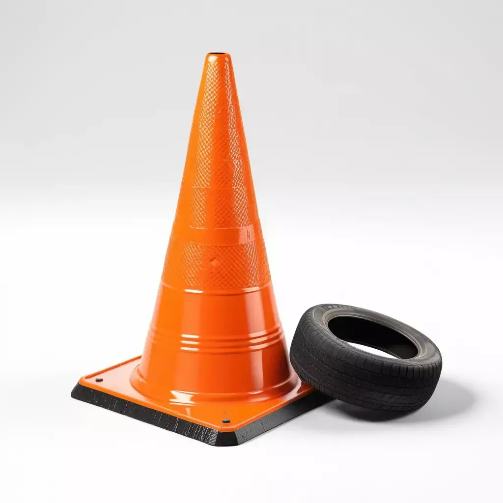Industrial Traffic Cone Tire 3D model