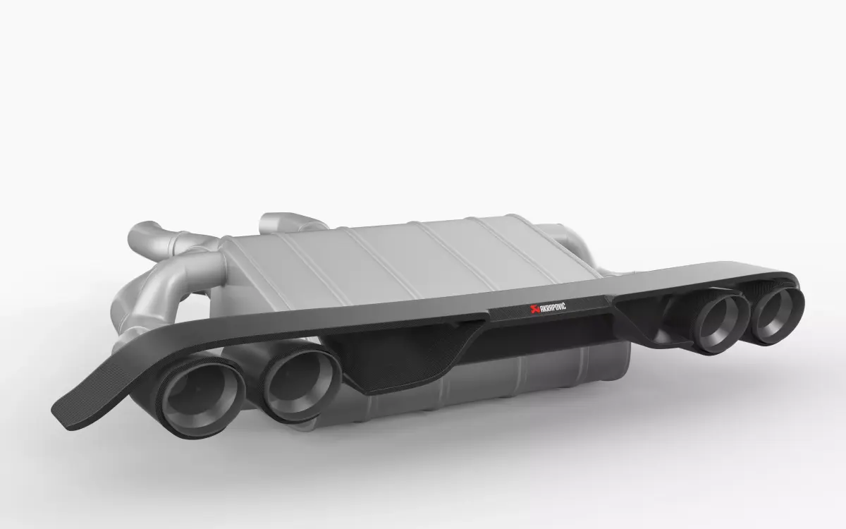 Akrapovic Exhaust System 3D model