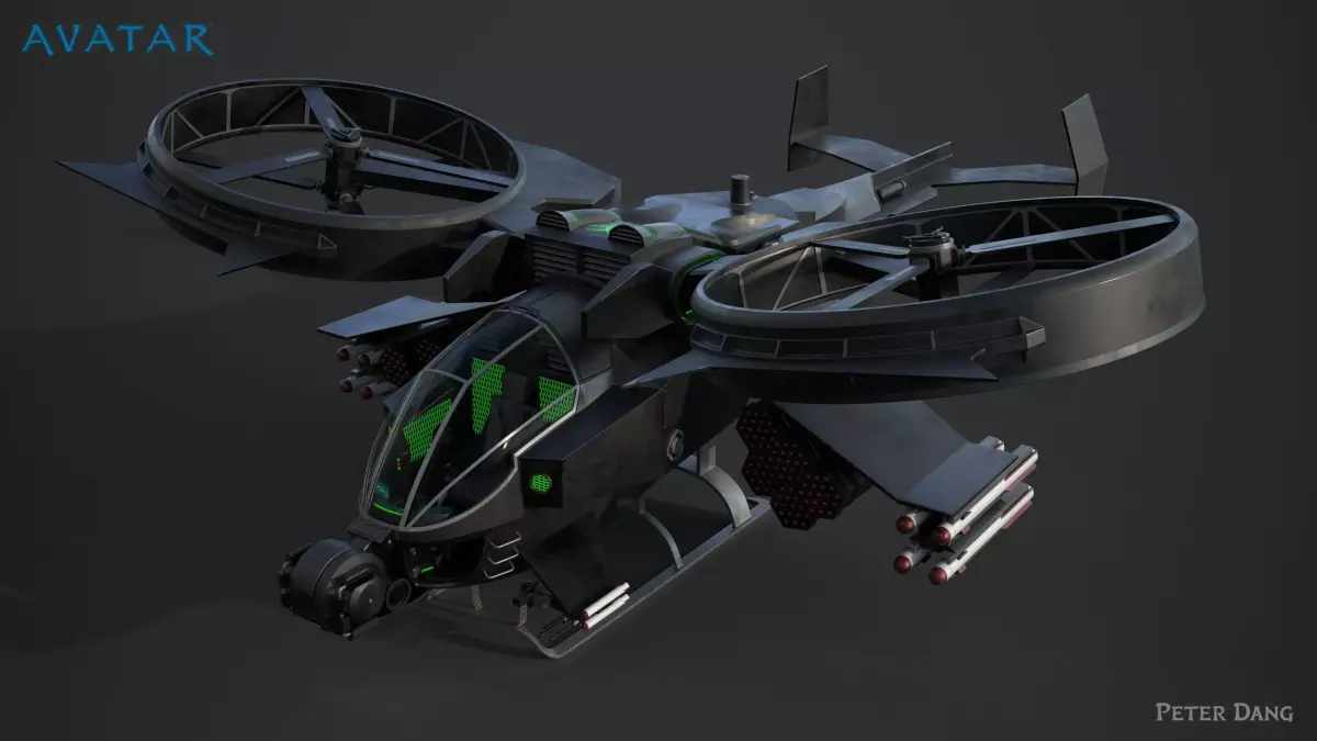 AT-99 Scorpion Gunship 3D model