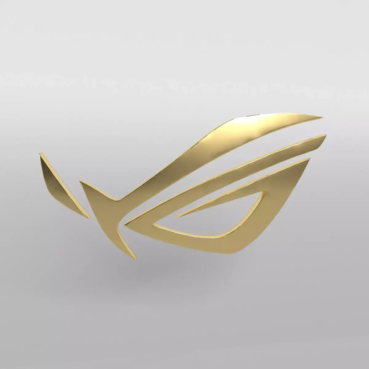 ROG Logo version1 006 Free low-poly 3D model
