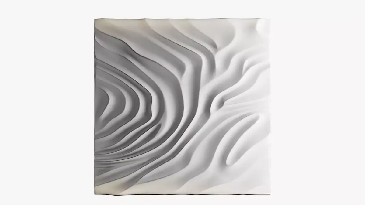 wave wall 6 3D model