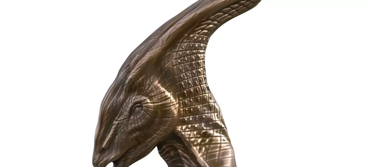 Dino head mask 3 3D model