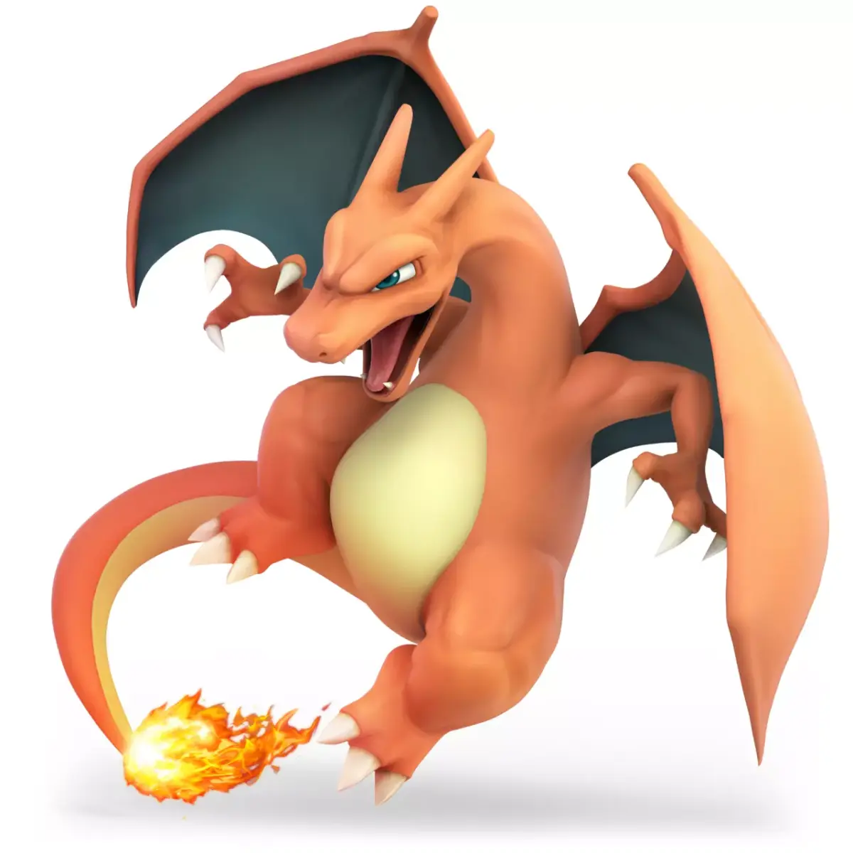 Animated Charizard Pokemon 3D Model Free low-poly 3D model