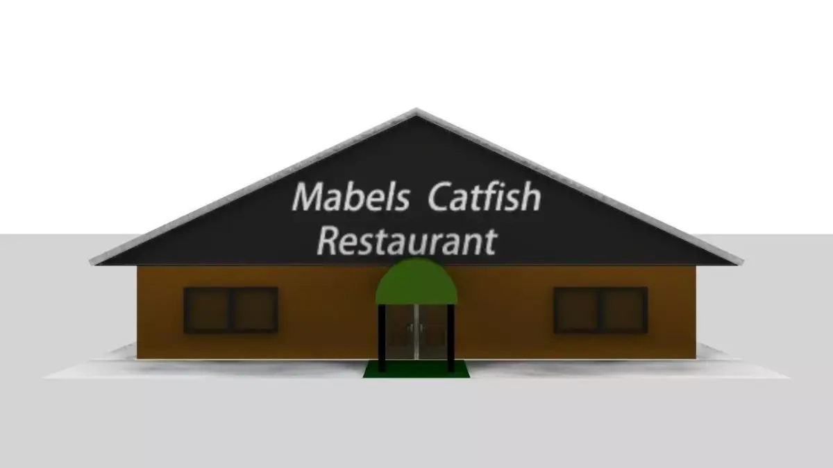Catfish Restaurant 3D model
