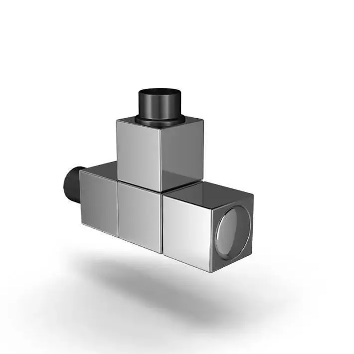 Aestus Brushed Angled Valve 3D model